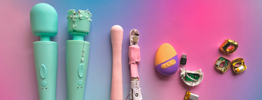 image of unbound vibrators broken down