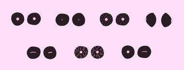 illustration of different types of nipples