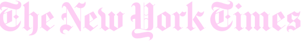 Light pink The New York Times logo