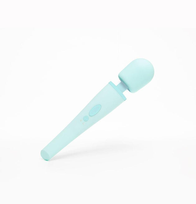 Ollie wand vibrator in Aqua