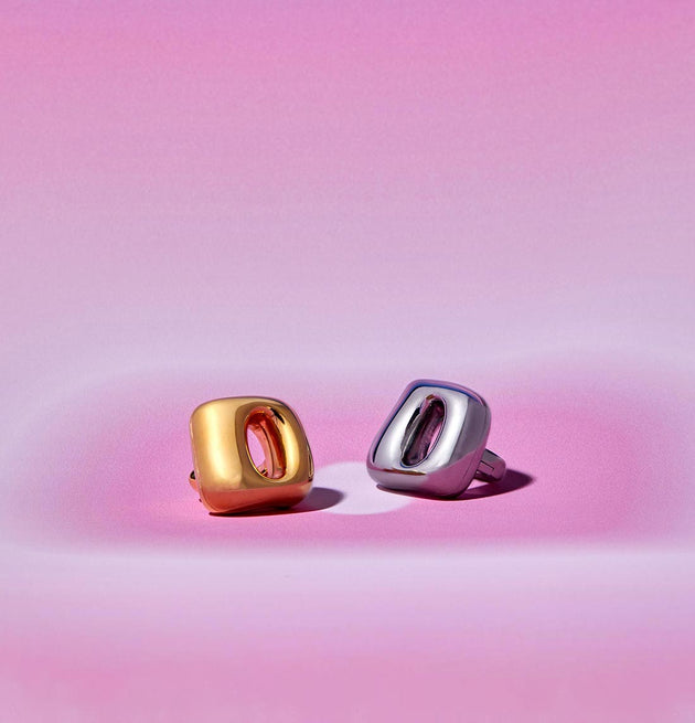 Flick Wearable Vibrating Massager Gold & Silver | Unbound Flick Wearable Vibrating Massager Gold & Silver | Unbound