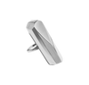 Palma vibrating ring in silver color