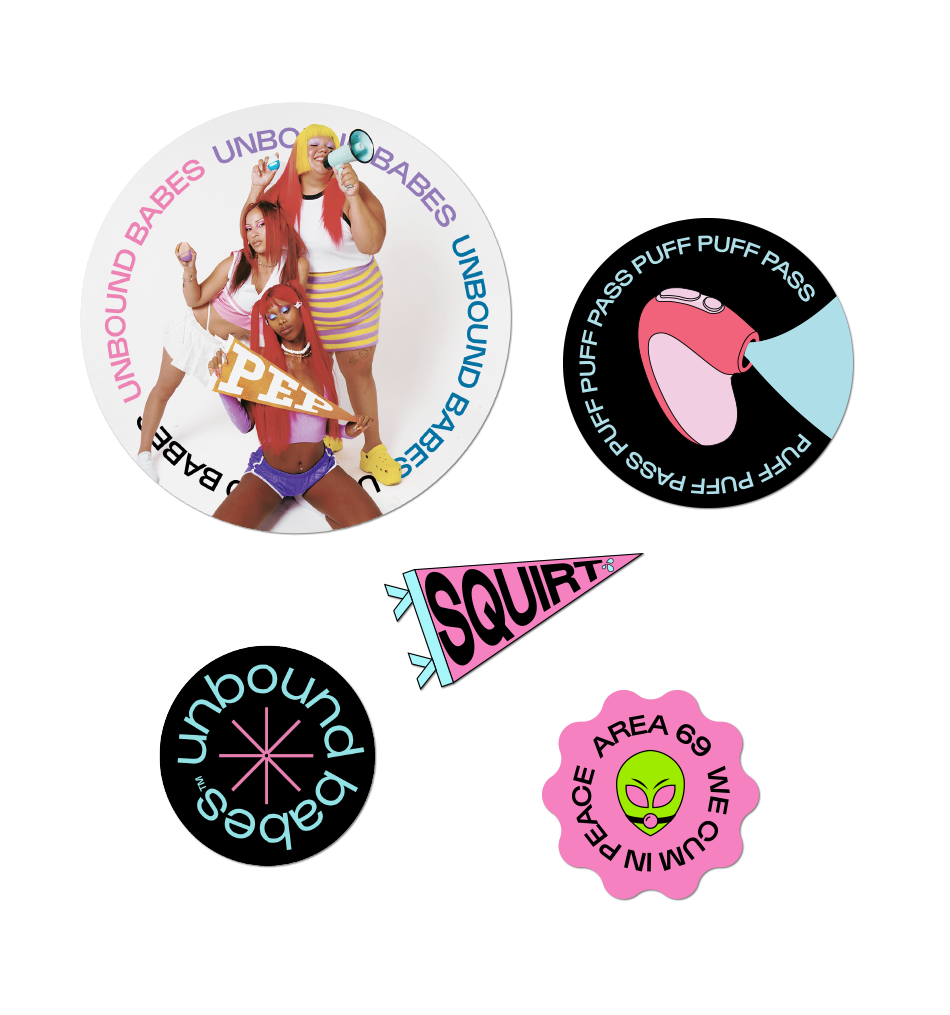 Unbound Sticker Pack