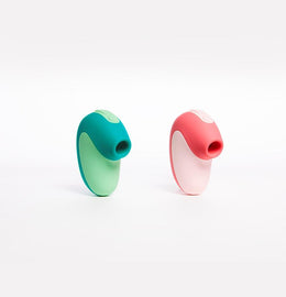 Puff suction vibrators