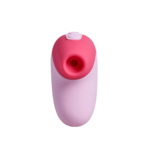 Front view of Puff suction vibrator